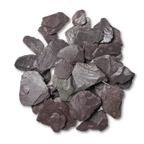 BLUE SLATE 40MM CHIPPINGS BULK BAG