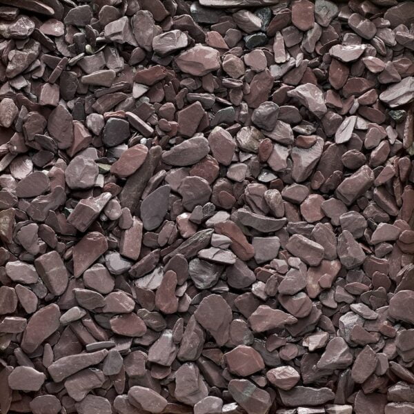 20KG 40MM PLUM SLATE CHIPPINGS - Image 3