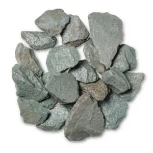 GREEN SLATE 40MM CHIPPINGS BULK BAG