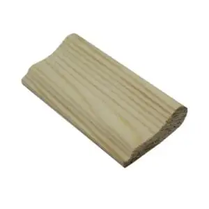 2.4M 41 X 15MM PINE PICTURE RAIL