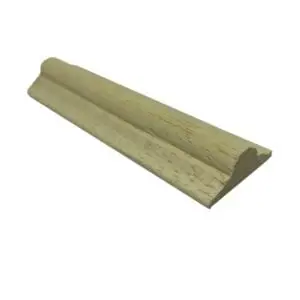 2.4M 21 X 8MM LIGHT HARDWOOD DOUBLE ASTRAGAL