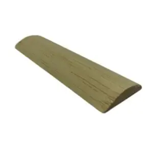 2.4M 25 X 6MM LIGHT HARDWOOD HALF ROUND