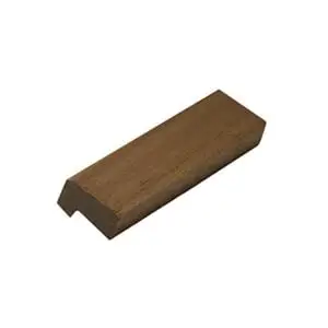 2.4M 24 X 26MM GLASS BEAD RED HARDWOOD