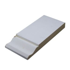 4.2M 169 X 18MM MDF OGEE SKIRTING PRIMED