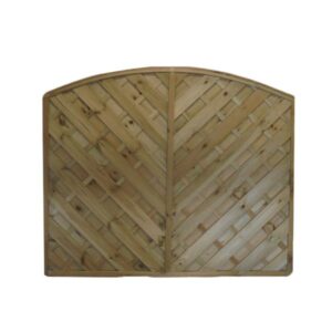1800 X 1500MM 'V' ARCHED PANEL