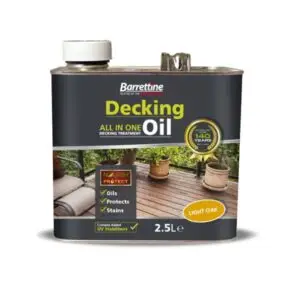 2.5 LITRE LIGHT OAK DECKING OIL BARRETTINE