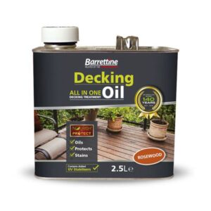 2.5 LITRE ROSEWOOD DECKING OIL BARRETTINE