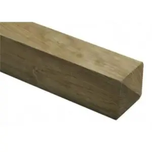 2.4M 200 X 200MM (8" X 8") TREATED GATE POST
