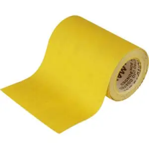 P40 X 5M ROLL YELLOW A/OXIDE GLASSPAPER