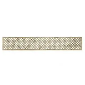 6FT X 300MM DECORATIVE PRIVACY LATTICE