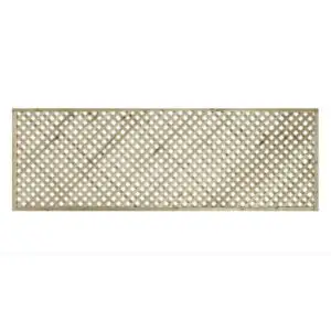 6FT  X 450MM DECORATIVE PRIVACY LATTICE