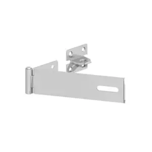 HASP & STAPLE 100MM ZINC PLATED