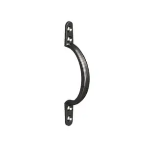 CAST HANDLE 150MM BLACK EPOXY COATED