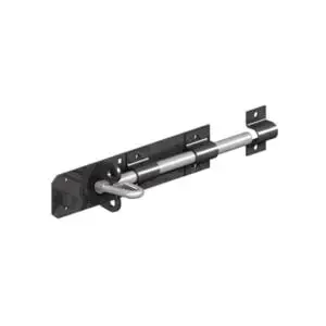 PADBOLT 150MM BRENTON BLACK EPOXY