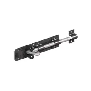 PADBOLT 200MM BRENTON BLACK EPOXY