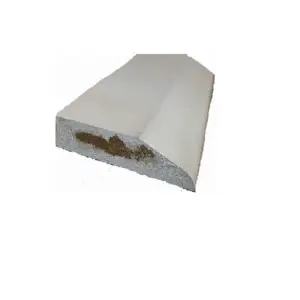 4.2M 94 X 15MM MDF CHAMFERED SKIRTING PRIMED