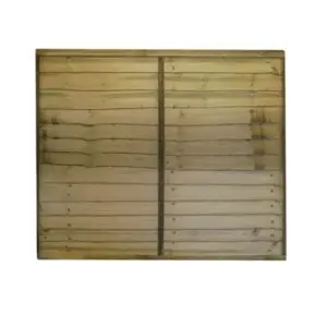 6FT X 5FT SUPER WANEY EDGE FENCE PANEL