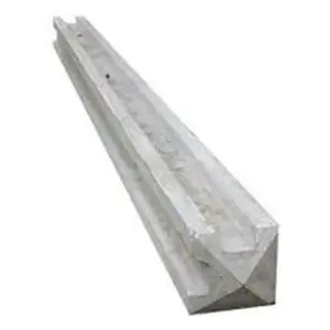 2.7M (5" X 5") CONCRETE SLOTTED CORNER POST