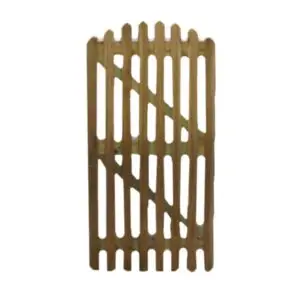 6FT X 3FT CONVEX PALISADE GATE