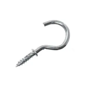 25MM CUP HOOKS CHROME 15 PACK
