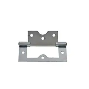 40MM ZINC PLATED FLUSH HINGE 1 PAIR