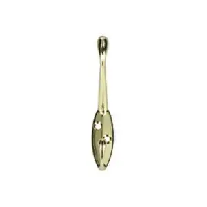 BRASSED HAT & COAT HOOKS2 PACK