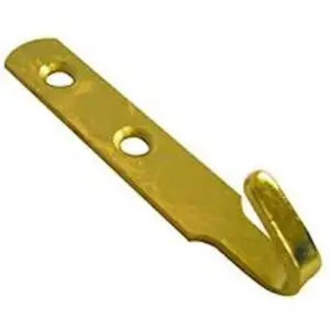 PICTURE HOOK HEAVY DUTY BRASS 2 PACK
