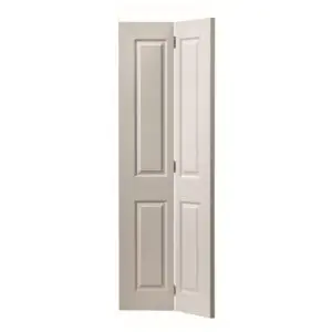 WHITE CANTERBURY GRAINED BI-FOLD 35 x 1981 x 762