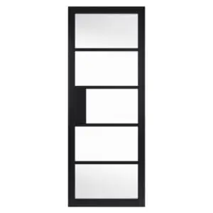 35x1981x686 METRO CLEAR GLAZED BLACK