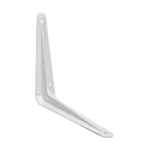 4" X 3" WHITE SHELF BRACKET