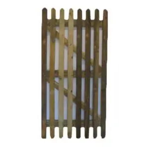 4FT X 3FT FLAT TOP PALISADE GATE