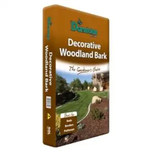 3 BAGS OF 50 LITRE DURSTONS DECORATIVE WOODLAND BARK
