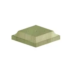 4" POST BASE FINIAL