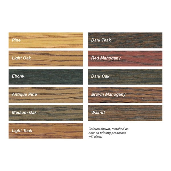 Rustins Outdoor Wood Stain Satin Light, Outdoor Wood Stain
