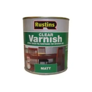 250ML RUSTINS POLYURETHANE CLEAR VARNISH MATT