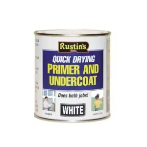 LITRE RUSTINS WHITE PRIMER//UNDERCOAT QUICK DRYING
