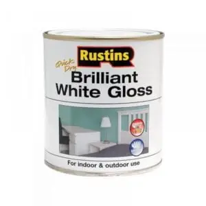 LITRE RUSTINS WHITE GLOSS