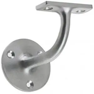 HANDRAIL BRACKETS SATIN CHROME