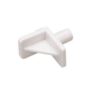 SHELF SUPPORT STUDS WHITE 20 PACK