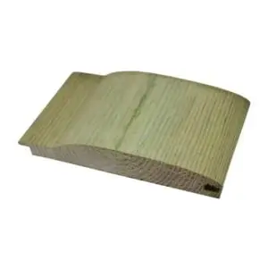 25 X 125MM (18 X 119MM) GREEN TREATED LOGLAP CUT TO SIZE