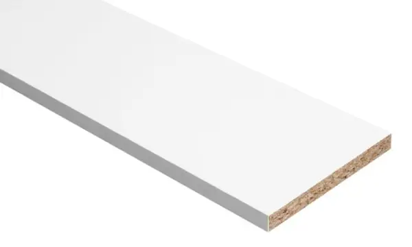 2440 X 230MM(9") WHITE PROPLAS