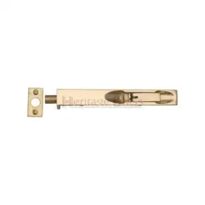 C1680 6" FLUSH BOLT PB