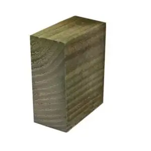 3.6M 38 X 87MM (1.1/2" X 3.1/2") FENCE RAIL TREATED
