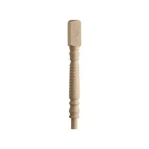 Oak 91mm Barley Twist Newel Turning 196 Head