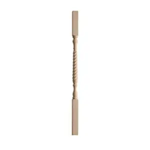 41mm Oak Barley Twist Spindle x 895mm FSC