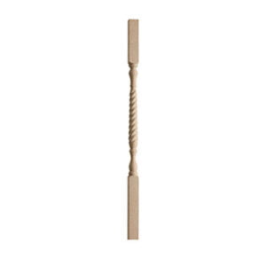 41mm Oak Barley Twist Spindle x 1100mm FSC