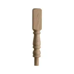 Oak 90mm Newel Turning 202 Head