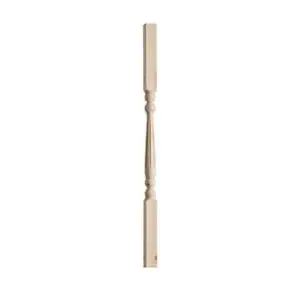 41mm Pine Fluted Spindle x 895mm PEFC