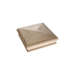 Hemlock Pyramid Newel Cap 125 x 125 x 47