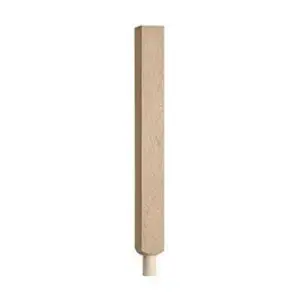 Oak 91mm Spigot Patrice Newel No Cap